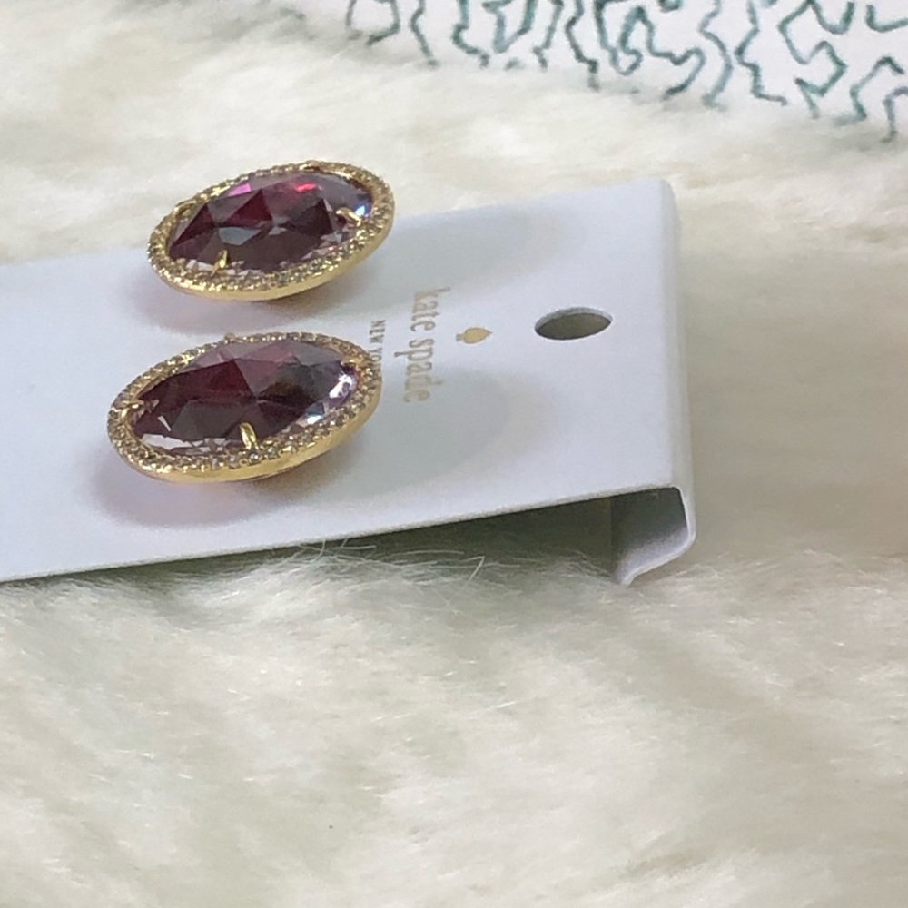 NWT KATE SPADE ♠️ SHE HAS SPARK EARRINGS - Picture 4 of 9